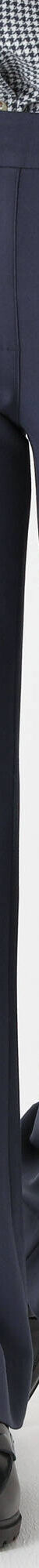 Elegante, rechte broek, effen (marine) Elegante, rechte broek, effen (marine)